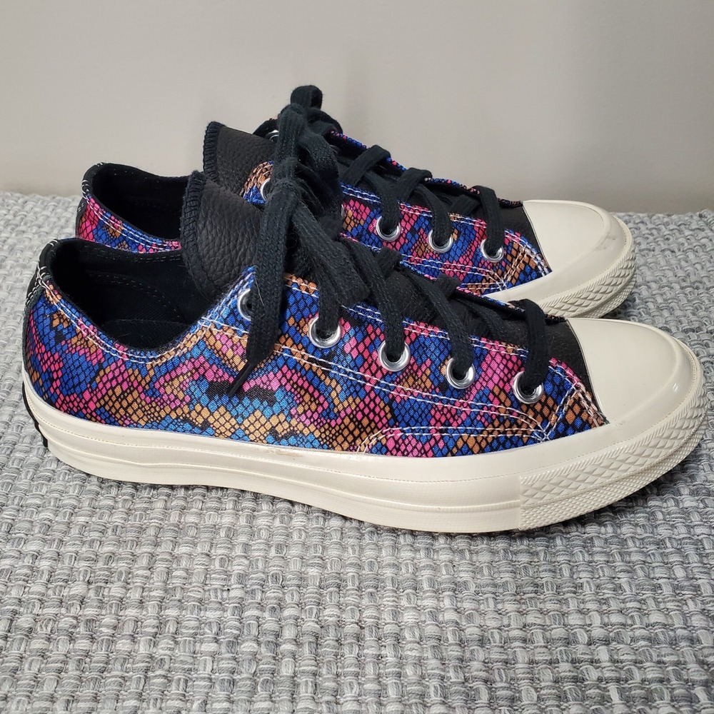 Converse CHUCK 70 OX Blue Pink Egret Canvas Low Top Women's Size 6
